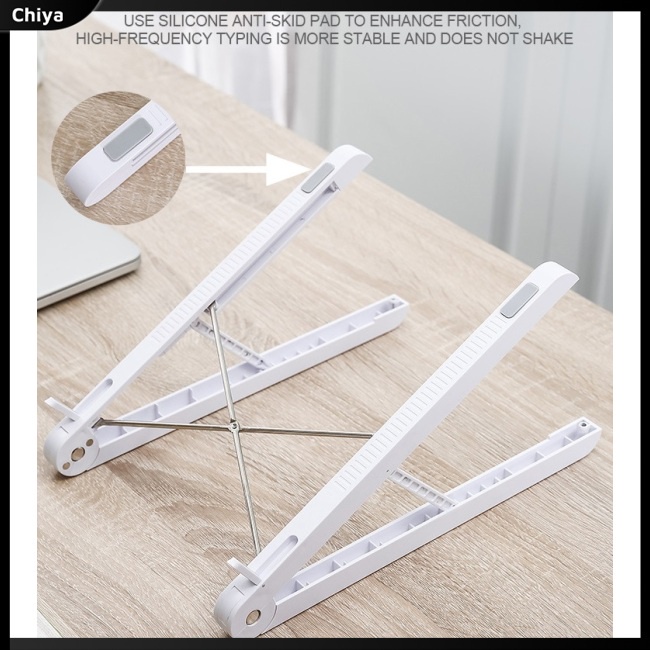 Giá Đỡ Laptop Tản Nhiệt Chống Trượt Có Thể Điều Chỉnh Tiện Lợi
