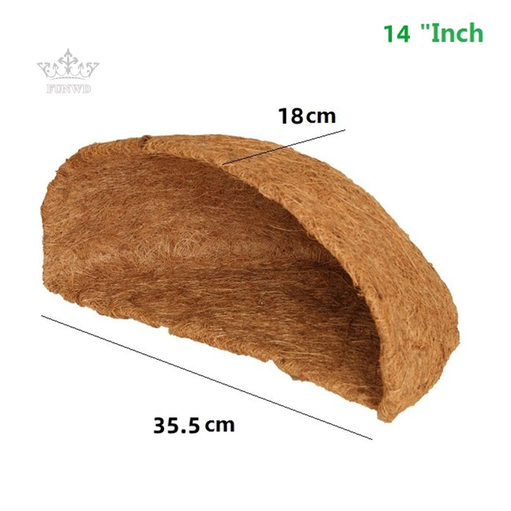 Giỏ Trồng Cây Dạng Treo Hình Tròn Bằng Sợi Dừa 10-30Cm