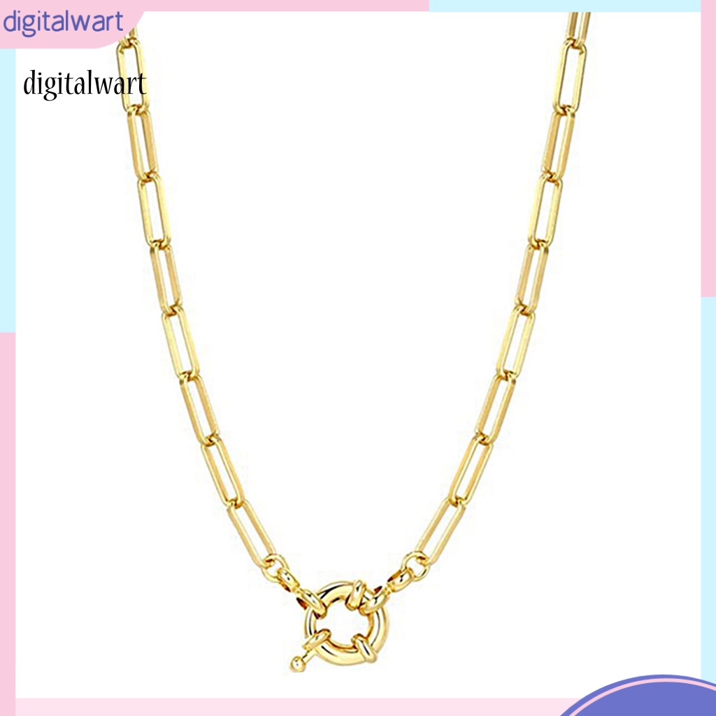 Kỹ Thuật Số| Vòng cổ HợP Kim HìNh Oval ĐíNh Đá Xinh XắN