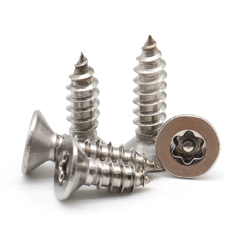 Vít Đầu Dẹt Bằng Thép Không Gỉ 304 Chống Trộm M2.9