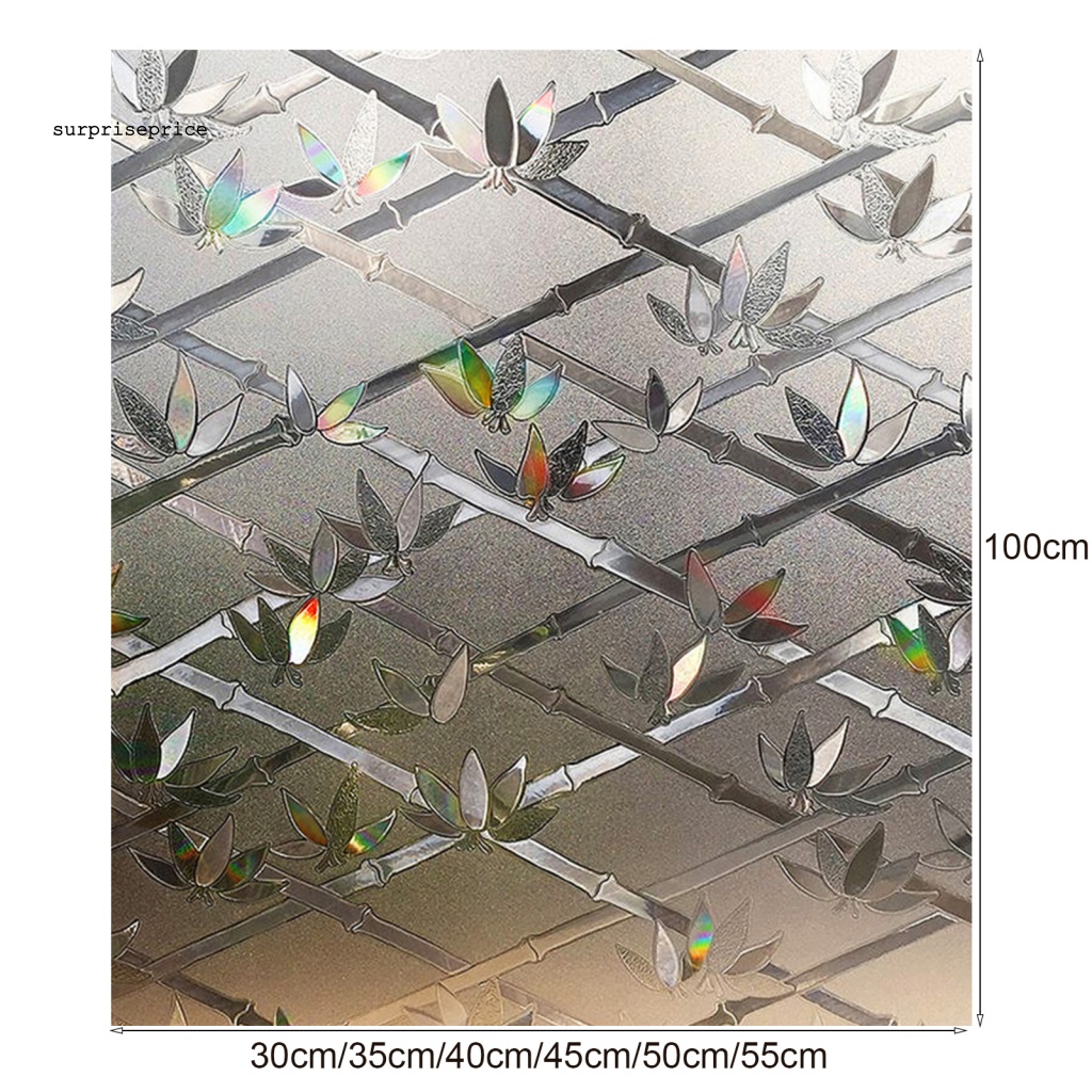 1 Tấm Sticker Dán Tường Họa Tiết Lá Cây 3D Chống Trầy Xước Tiện Dụng