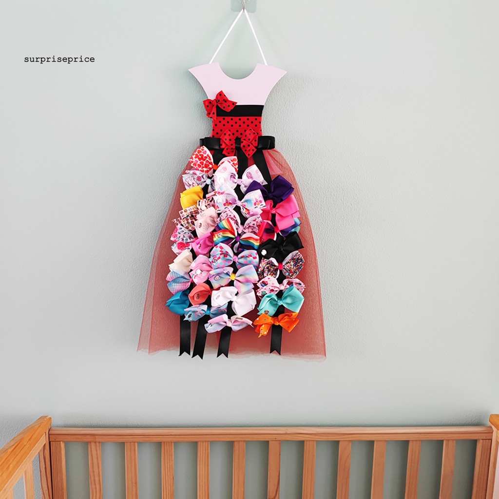 Giá Đỡ Kẹp Tóc / Kẹp Tóc Bằng PVC Đa Năng In Họa Tiết Chấm Bi Xinh Xắn Tiện Dụng