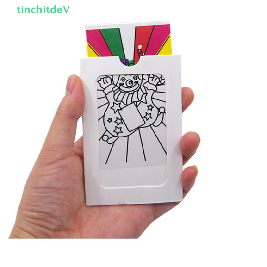 Bộ Thẻ Bài Đồ Chơi Ảo Thuật Thay Đổi Màu Sắc Cỡ Nhỏ Độc Đáo