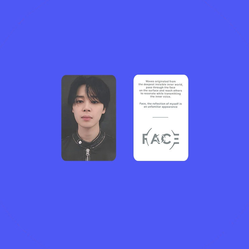 Set 5-6 Tấm Ảnh Lomo Card JIMIN FACE 2023
