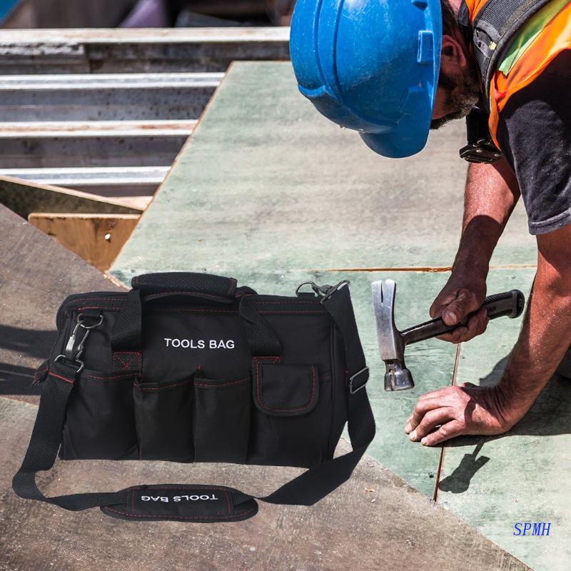 Túi Đựng Dụng Cụ Sửa Chữa Miệng Rộng 14 / 16 / 18-inch Chống Thấm Nước