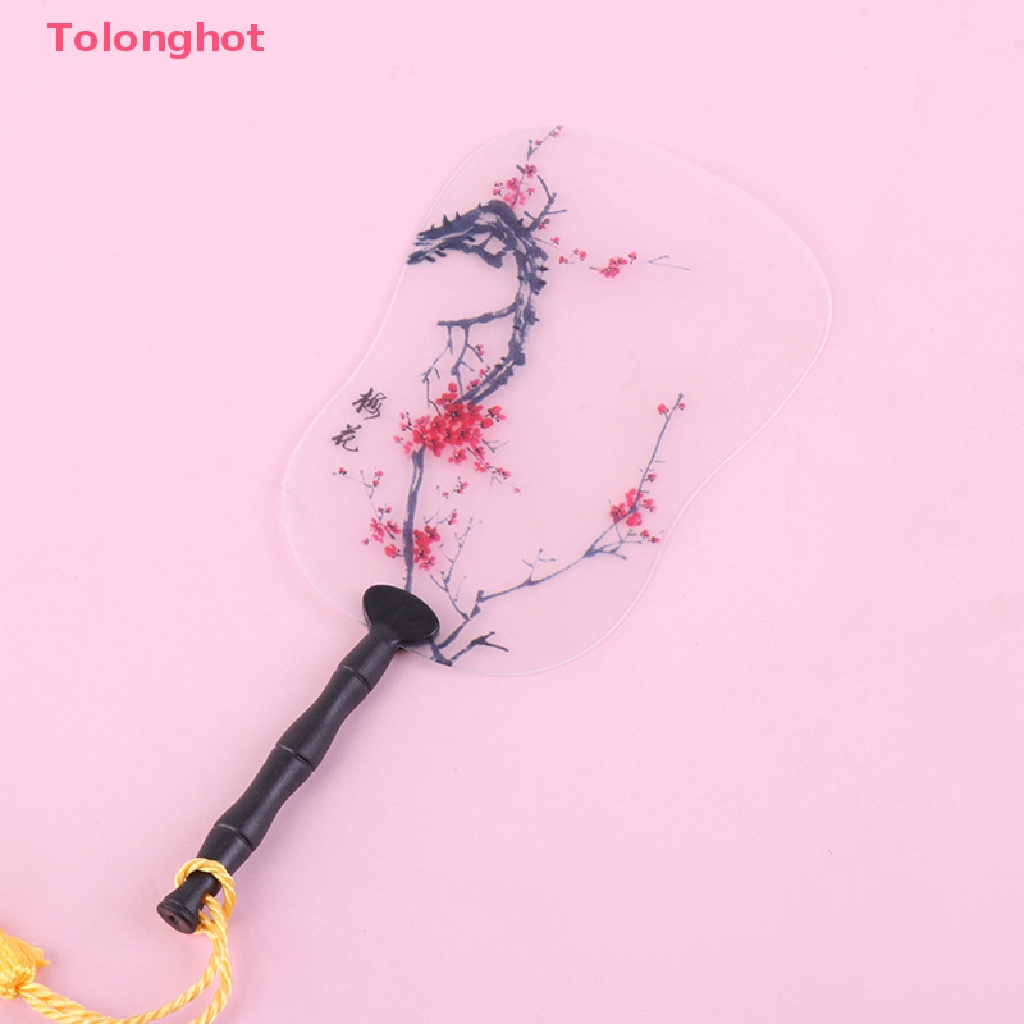 Set 2 Quạt Mini Tỉ Lệ 1: 12 Dùng Để Trang Trí Nhà Búp Bê