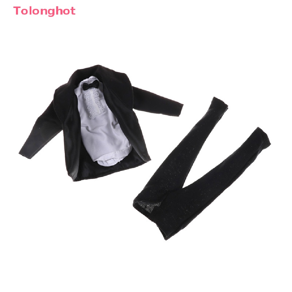 1 Bộ Trang Phục Tuxedo Dự Tiệc Cưới Màu Đen Cho Búp Bê Ken