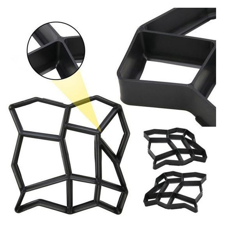 Diy Plastic Path Manufacturer Mold Manual Laying Cement Brick Mold Diy