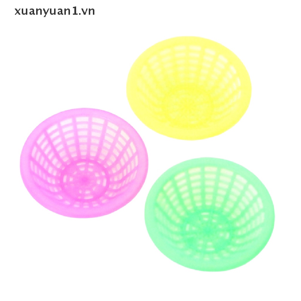 Set 3 Rổ Đựng Trái Cây / Rau Củ Quả 1: 12 Trang Trí Nhà Búp Bê