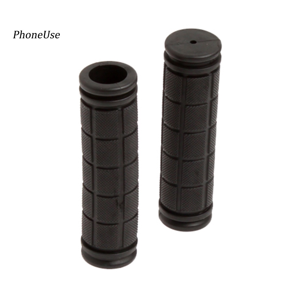 1 Cặp Vỏ Bọc Tay Lái Xe Đạp Leo Núi Bằng Cao Su PU Chống Trượt