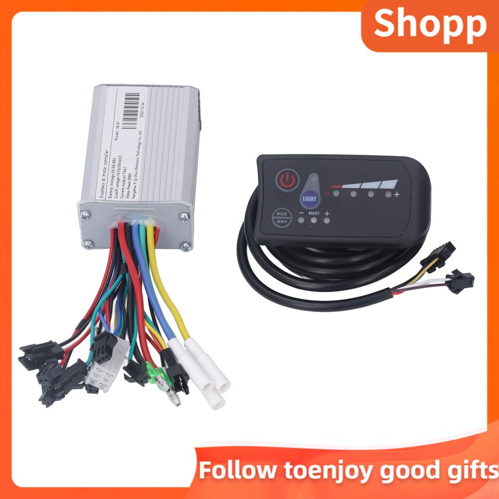 Shopp1 350w Brushless Motor Controller Display Good Heat Dissipation for Electric Bicycle