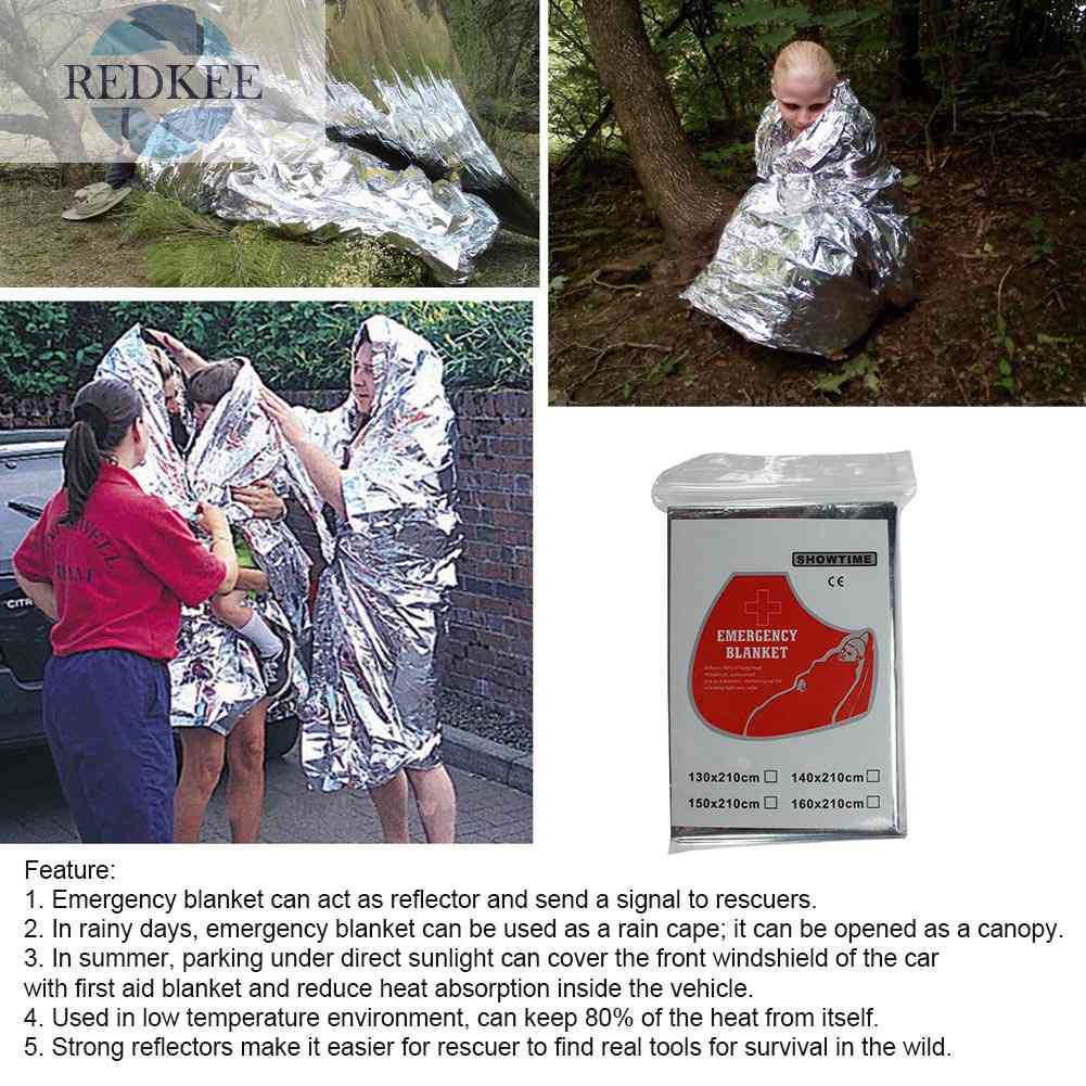 Phụ Kiện Chuyên Dụng Dành Cho Búp Bê4 / 1 Chăn Cứu Hộ Khi Đi Cắm Trại (130 / 140 / 160X210cm)