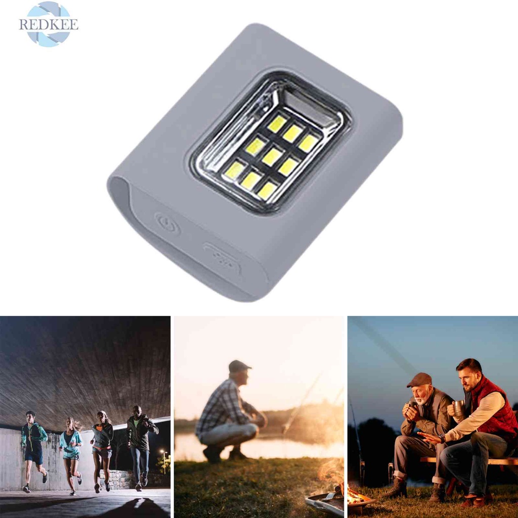 Đèn Pin Đeo Vai IPX4 Chống Nước 4 Chế Độ