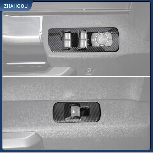 ☃Phụ Kiện Trang Trí Nhà Cửa Độc Đáo Sáng Tạo☃ Khung Trang Trí Bảng Điều Khiển Nâng Cửa Sổ Xe Hơi Cho 17-20 F150