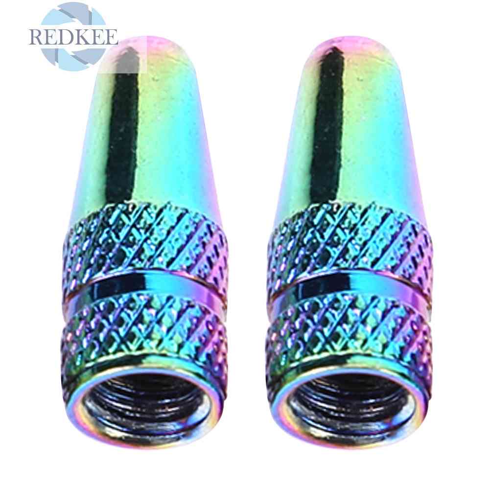 1 Cặp Vỏ Van Xe Đạp Bằng Hợp Kim Nhôm Chống Bụi