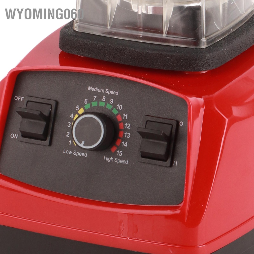 Máy Xay Sinh Tố Tự Động Trong Suốt Tốc Độ Cao 220V Phích Cắm EU