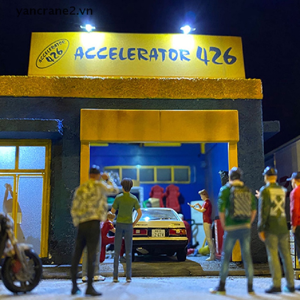 Mô Hình Đèn Led Chiếu Sáng Ngoài Trời 3V 1: 87 Ho DIY YAN2 {yancrane2.vn}