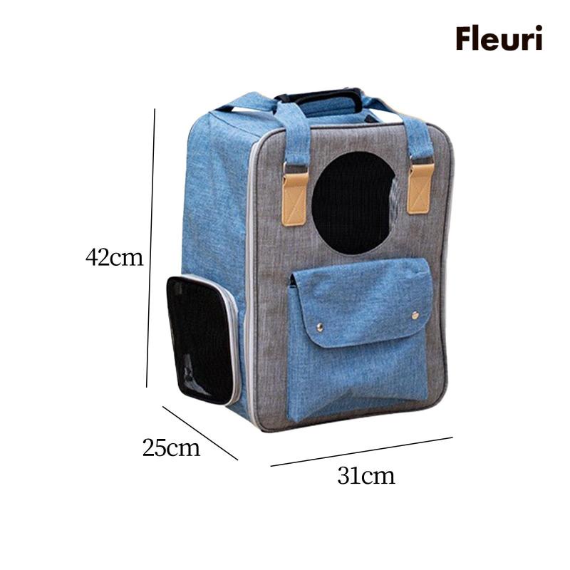 Ba Lô Địu Thú Cưng Đi Du Lịch Có Dây Đeo Tùy Chỉnh