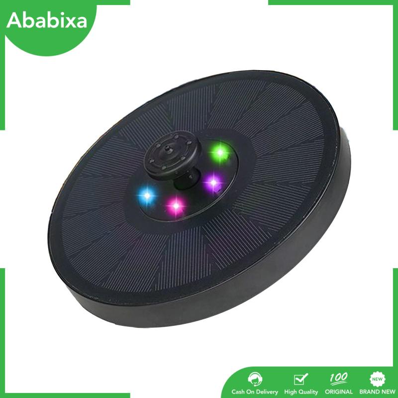 Máy Bơm Phun Nước Năng Lượng Mặt Trời 3W Có Đèn LED Tùy Chỉnh Tiện Dụng Cho Sân Vườn / Bể Cá