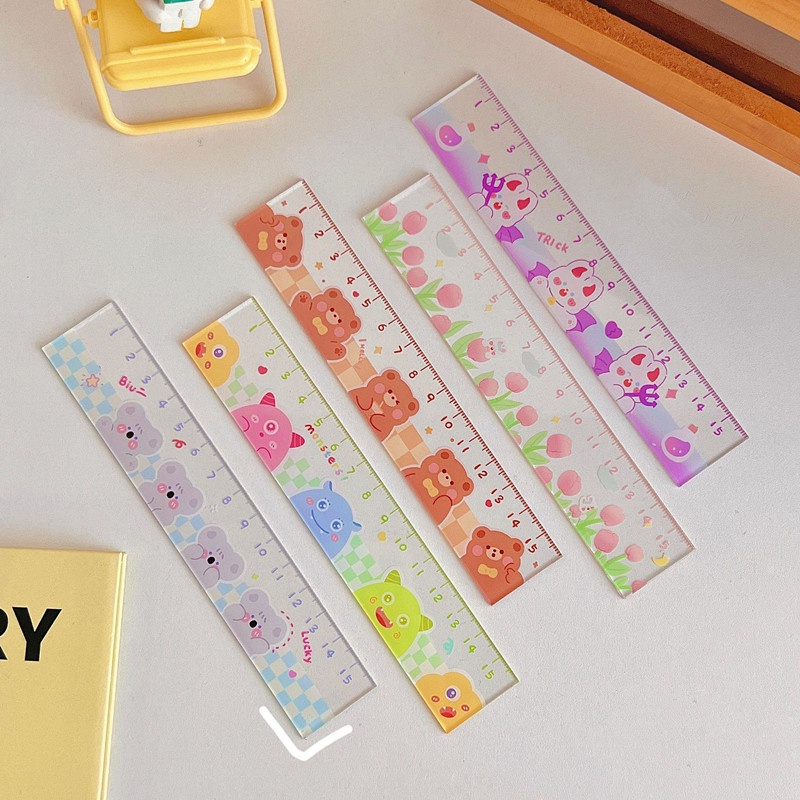 Thước Đo Độ Dài Thẳng Chuyên Dụng Cho Học Sinh