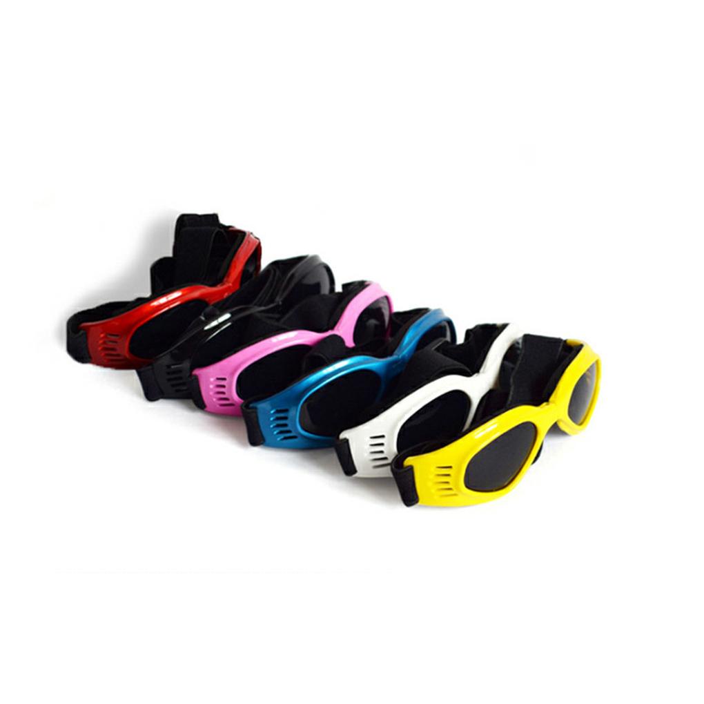 1 Cặp Kính Trượt Tuyết Bằng Nhựa ABS Màu Sắc Đáng Yêu Dành Cho Thú Cưng