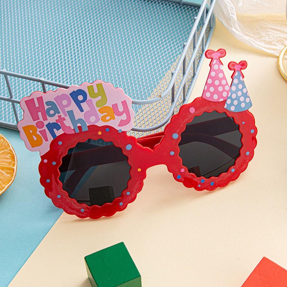 Kính Mát Gọng Tròn Màu Sắc Kẹo Ngọt Dùng Làm Đạo Cụ Chụp Ảnh Cho Bé