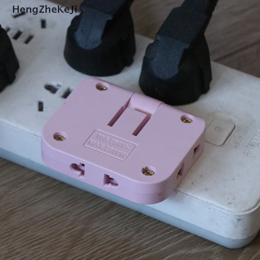 Phích Cắm Chuyển Đổi 3 Trong 1 EU Xoay 180 Độ Tiện Dụng