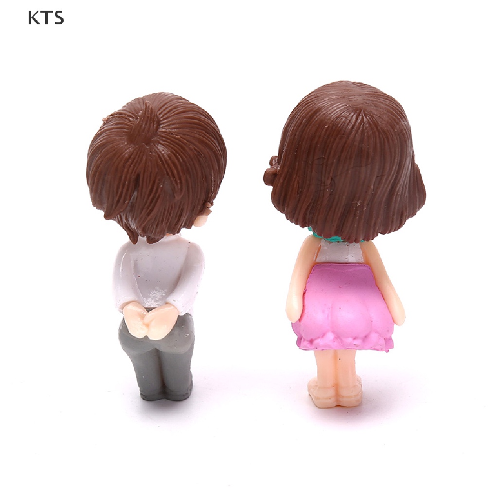 Set 2 Mô Hình Cặp Đôi Xinh Xắn Trang Trí Tiểu Cảnh