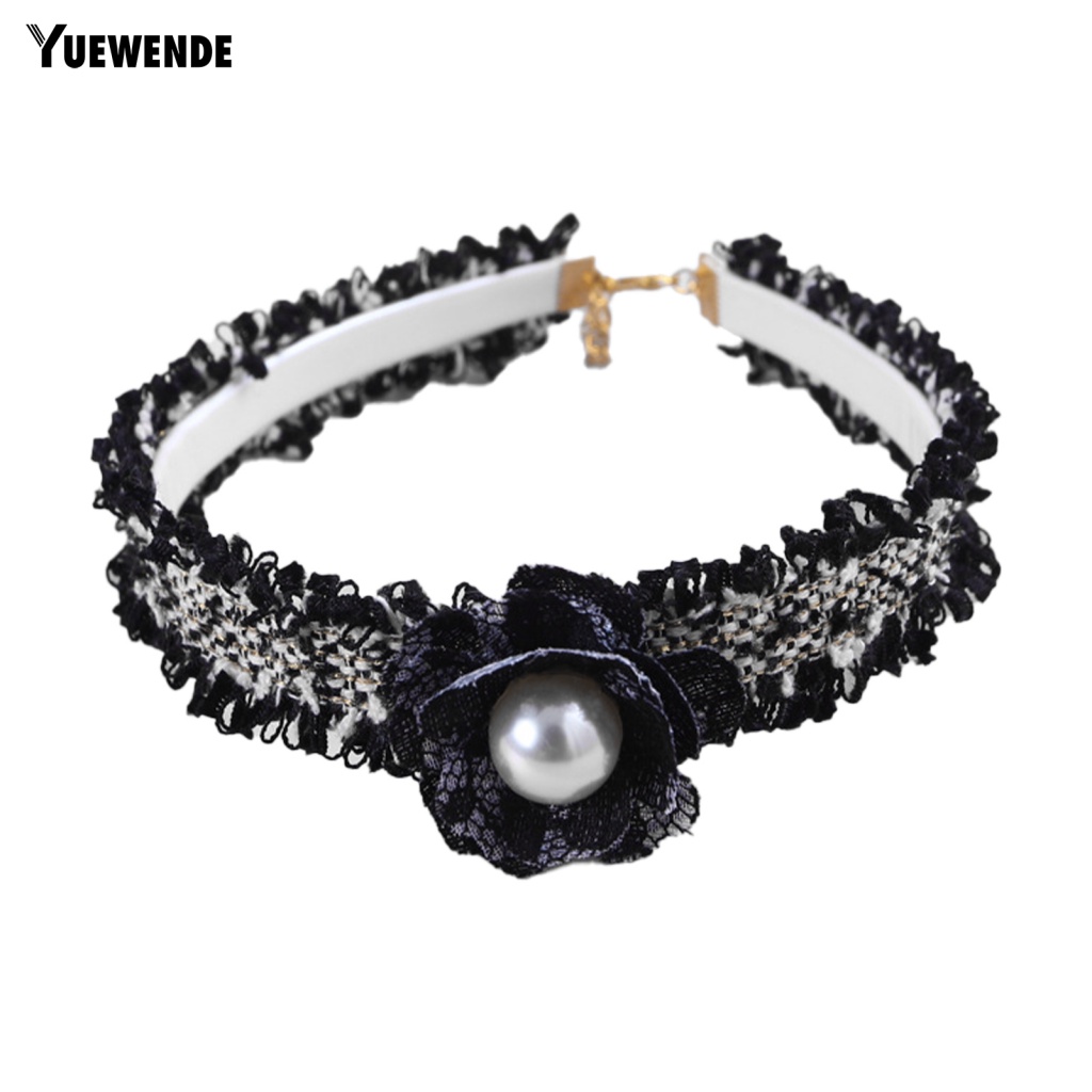 Vòng Cổ Gắn Chuông Và Ngọc Trai Giả Cho Thú Cưng