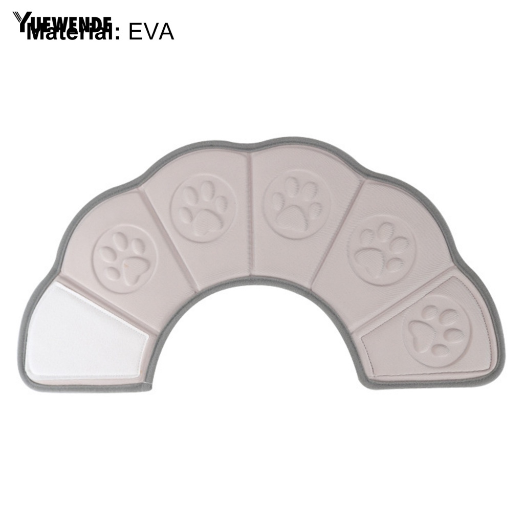 Ye.b Đệm Bảo Vệ Cổ An Toàn Cho Chó Mèo Màu Trơn