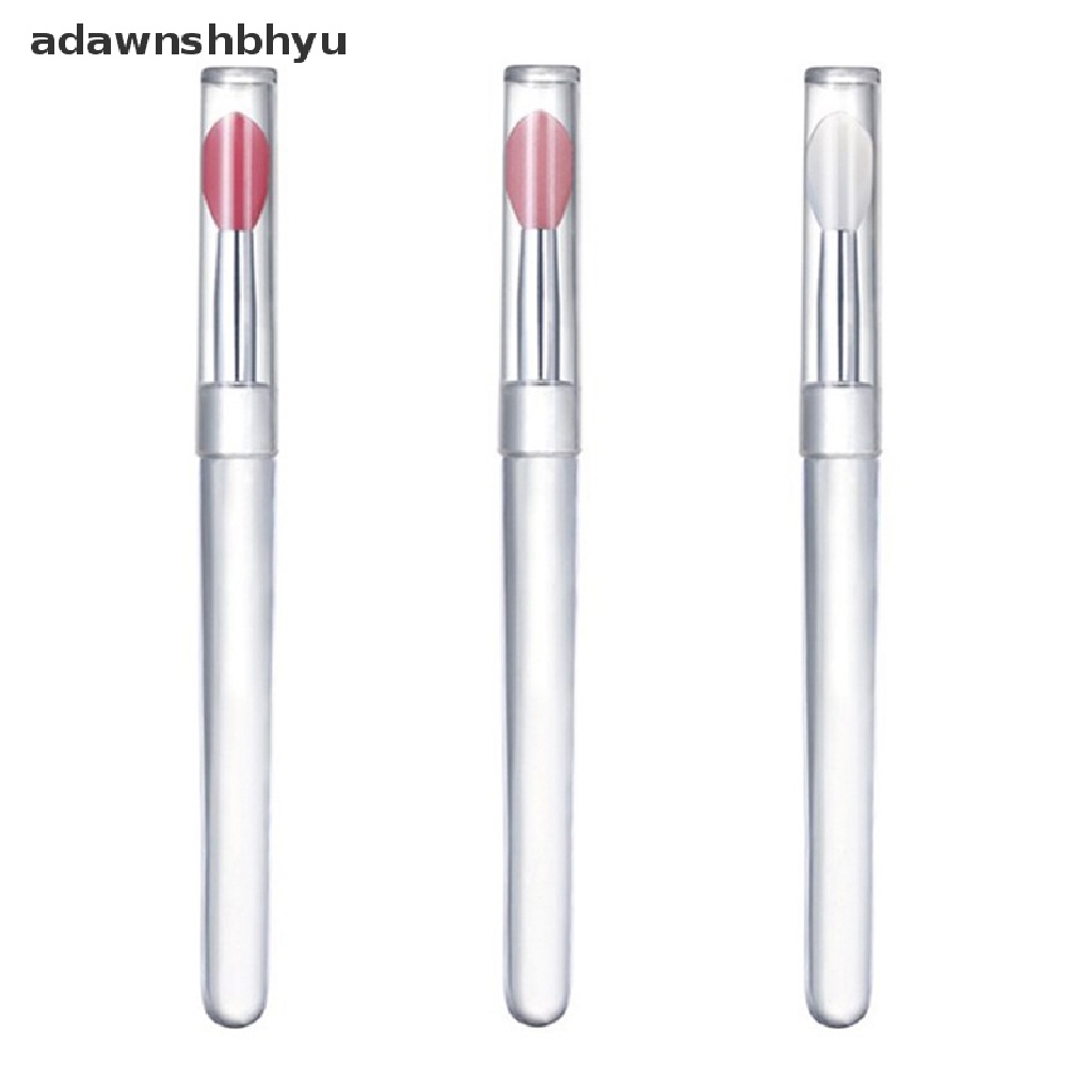 Set 3 Cọ Đắp Mặt Nạ Môi Bằng Silicon Chống Bụi Tiện Dụng