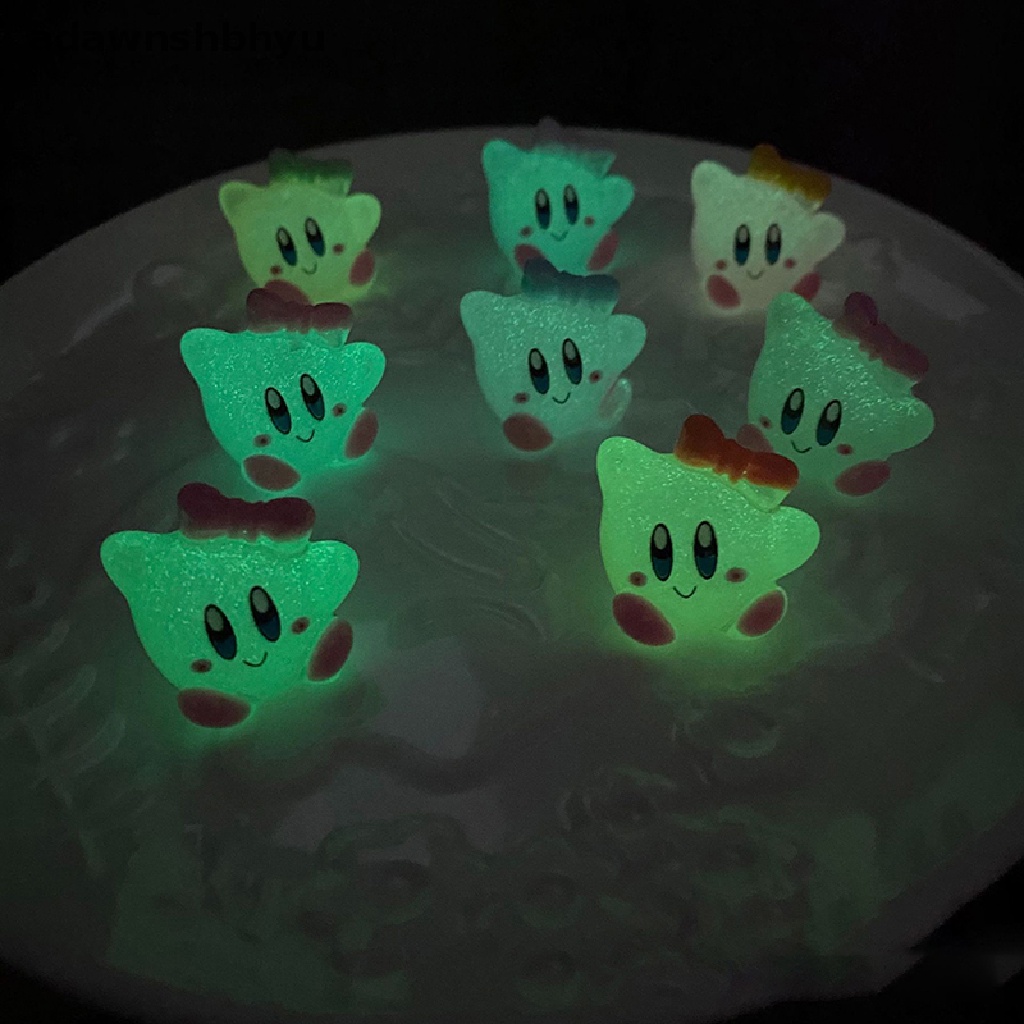 Set 10 Đồ trang trí Động Vật Hoạt Hình Mini Phát Sáng Trong Bóng Tối Trang Trí Tiểu Cảnh