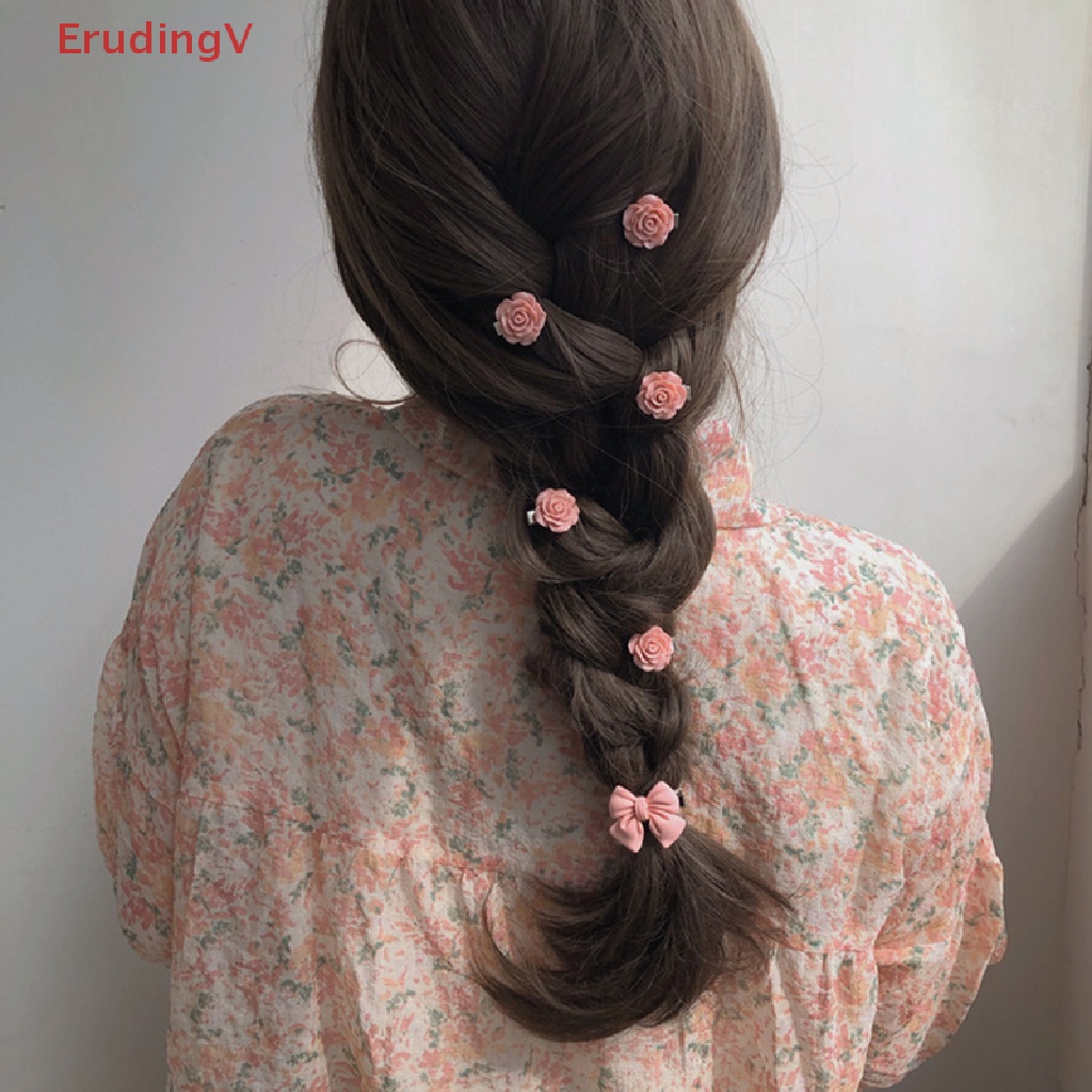 Bộ 5 Kẹp Tóc Nơ Nhỏ Xinh Xắn Thời Trang Cho Bạn Gái