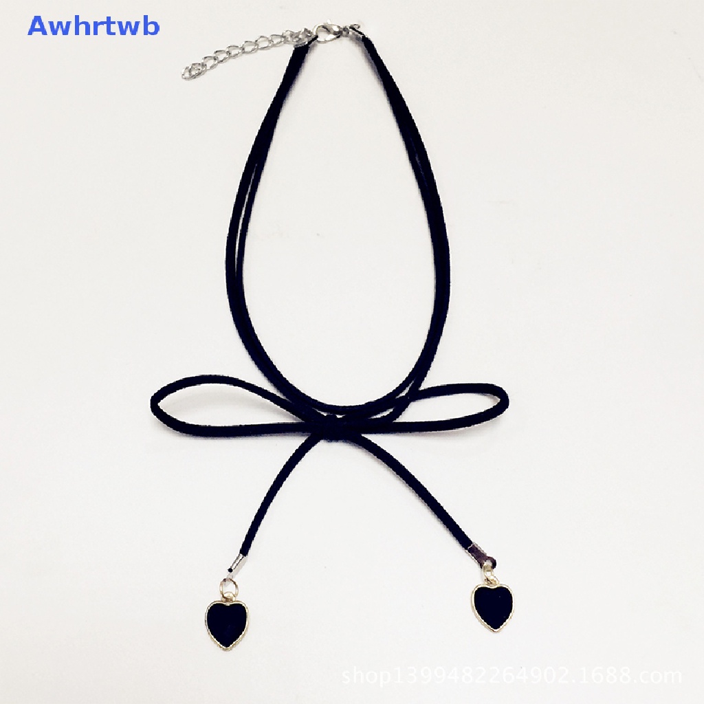 Vòng Cổ Choker Mặt Hình Trái Tim Thắt Nơ Phong Cách Hàn Quốc Thời Trang Dành Cho Nữ Mới