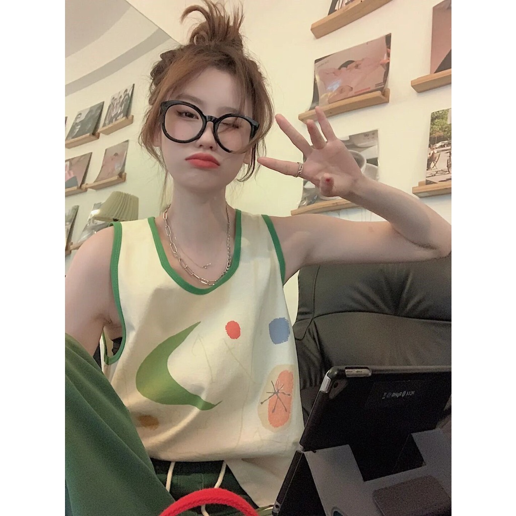 Áo Hai Dây Mùa Hè 2023 Phong Cách Nhật Bản AA5231 Cho Nữ