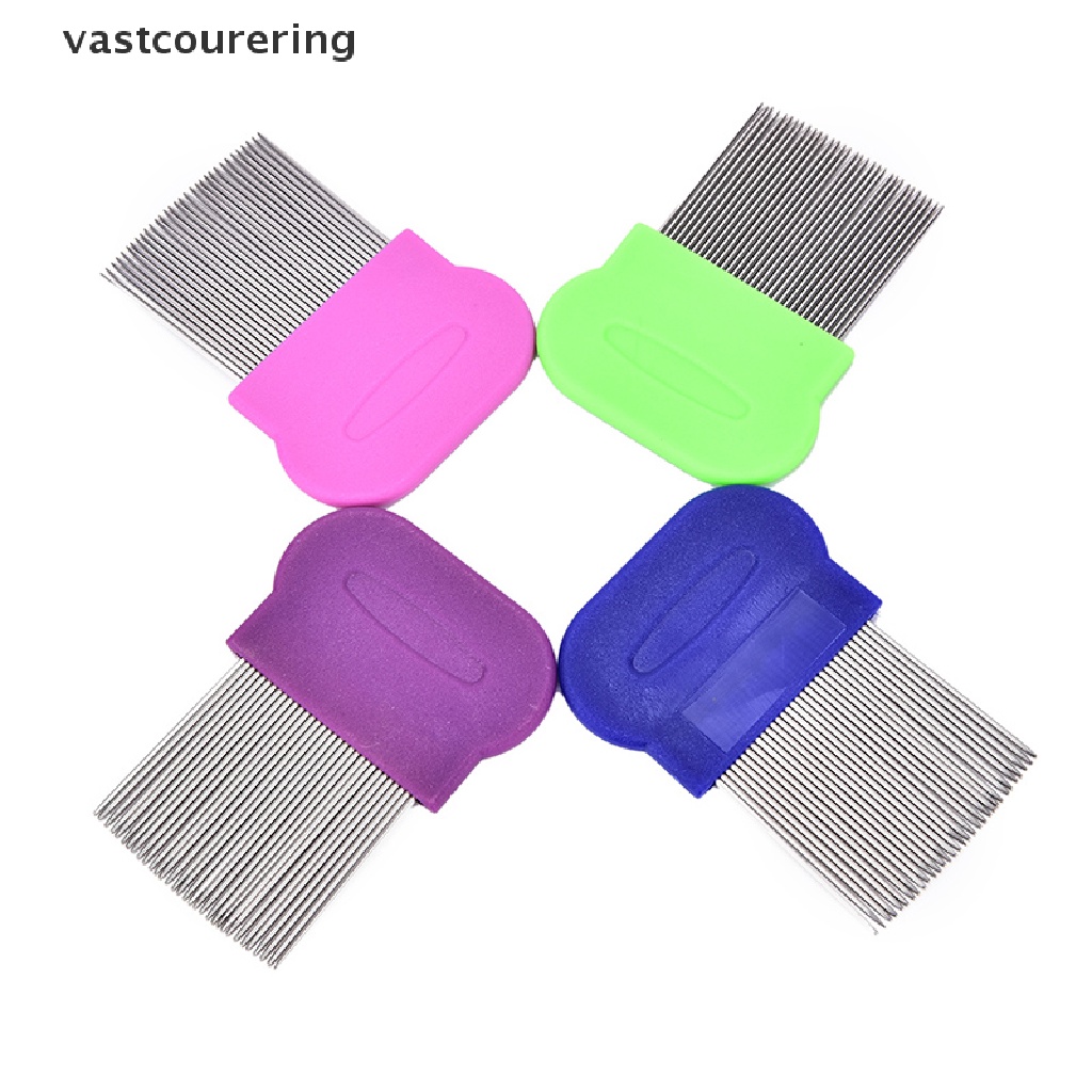 Vast Lược Chải Tóc Anoplura Flea Bằng Thép Không Gỉ Cho Trẻ Em
