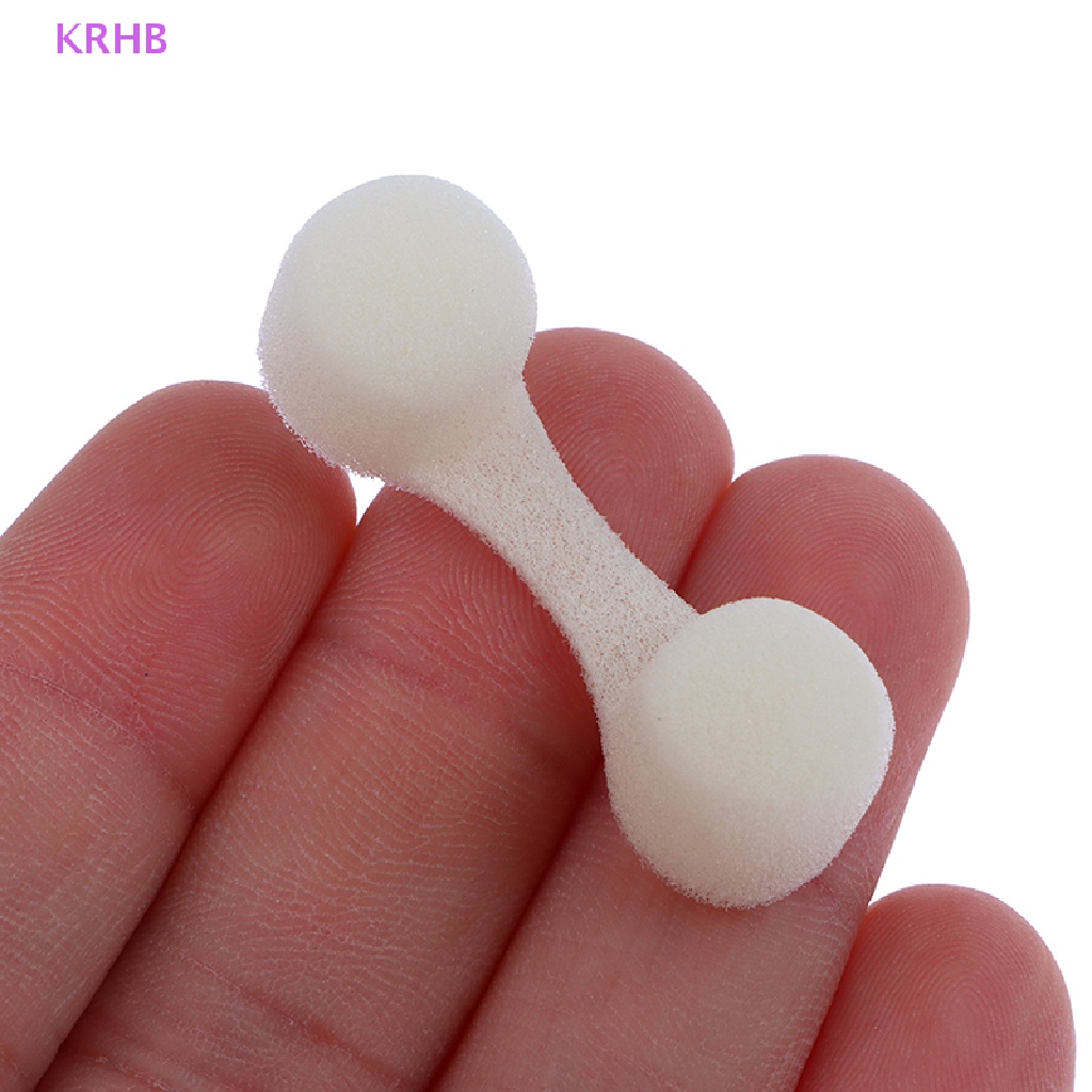 Set 10 Miếng Mút Lọc Mũi Màu Trắng Đen Sử Dụng Một Lần Tiện Lợi Mới