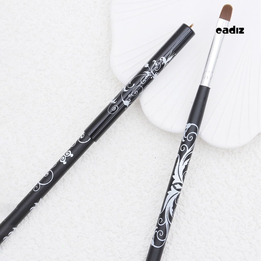 Hộp Đựng Bút Lông Mềm Không Lông Kèm Vỏ Đựng Hỗ Trợ Vẽ Móng Nghệ Thuật DIY