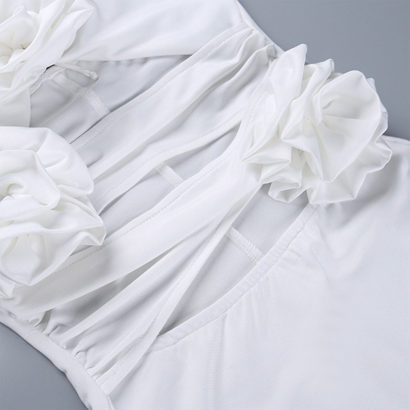 Đầm Midi Dáng Dài Không Tay Họa Tiết Hoa Thời Trang Gợi Cảm Cho Nữ