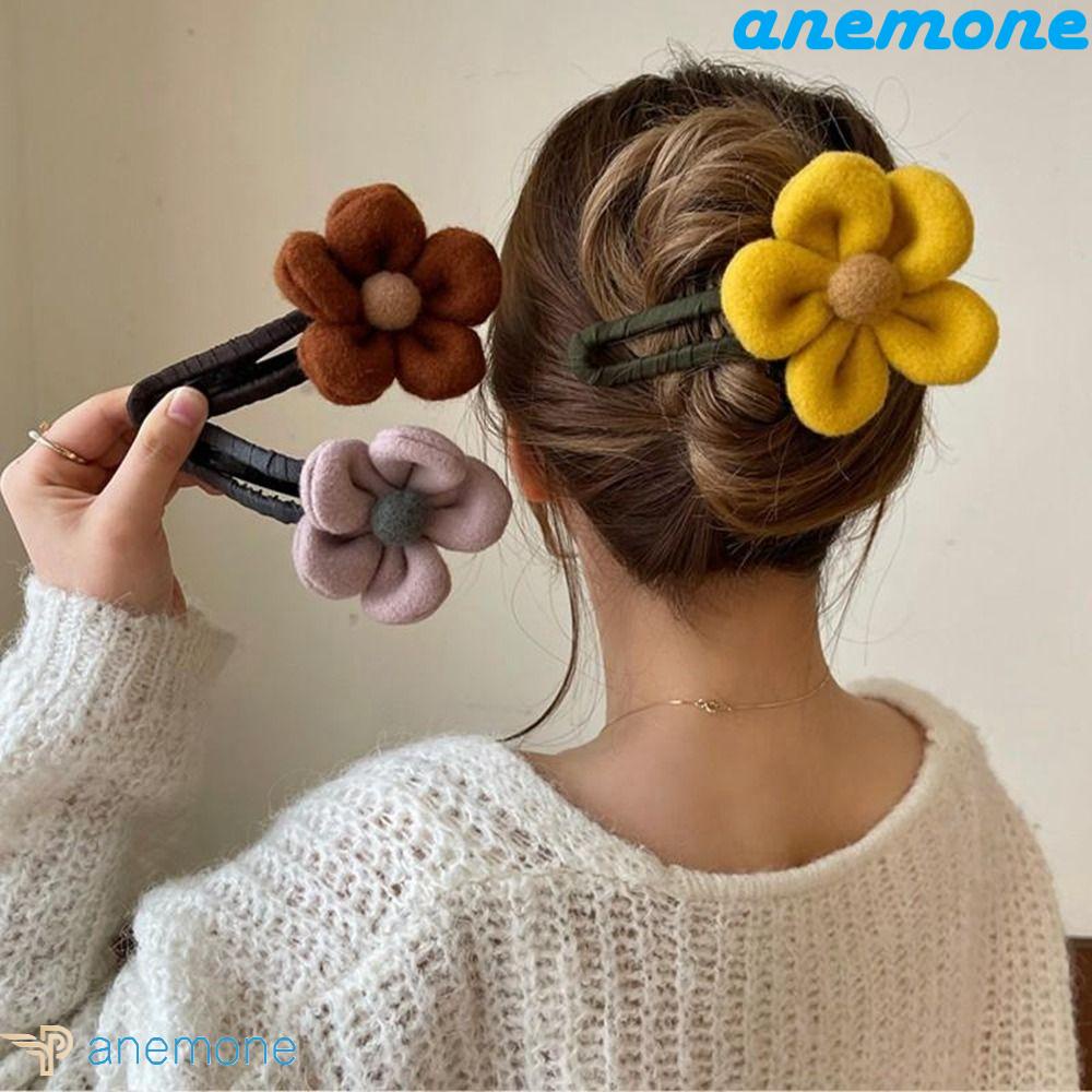 Kẹp Tóc Hình Bông Hoa Dễ Thương Dành Cho Nữ