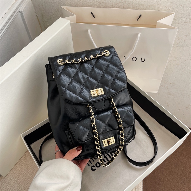 Ba Lô Đeo Vai Cỡ Lớn Đính Kim Cương Giả Dễ Thương