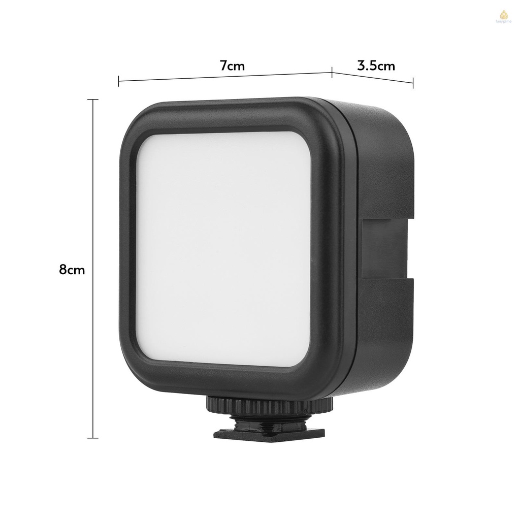 Đèn LED Mini Hỗ Trợ Chụp Ảnh Màu Sắc 3000K-6500K 1 / 4 I