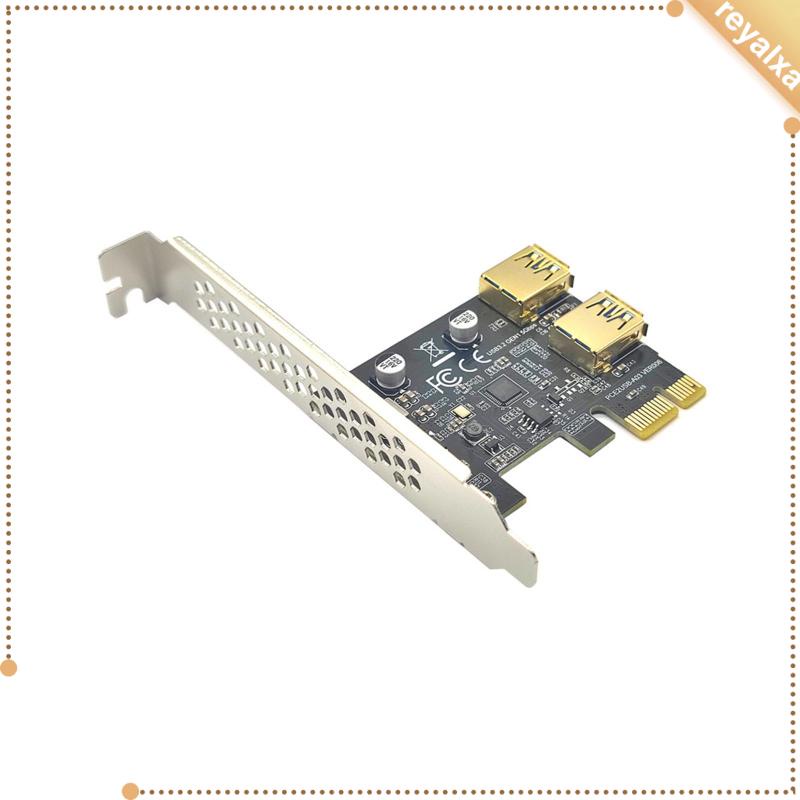 Card Mở Rộng 2 Cổng Pcie 1x Sang USB 3.2 Gen1 5Gbps Cho Máy Tính