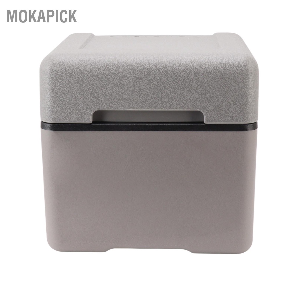 Mokapick Tủ lạnh ô tô 12L ‑20℃ đến 20℃ di động 12V với 24V DC và 110‑240V AC cho nhà cắm trại RV trên