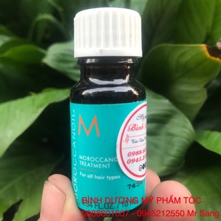 Tinh dầu dưỡng phục hồi tóc hư tổn khô xơ Moroccanoil Treatment Oil 10ML (2026)