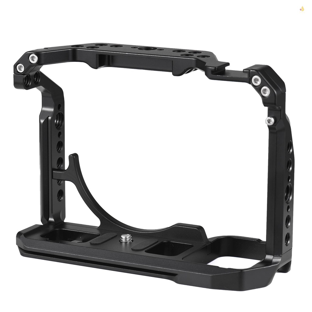 Khung Hợp Kim Nhôm Với Ốc Vít 1 / 4 Inch Thay Thế Cho Máy Ảnh Andoer A7IV / A7M4 / A1 / A7R4 / A7S3