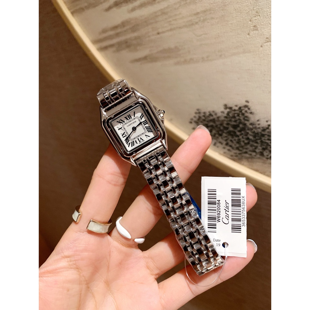 Đồng Hồ Đeo Tay Thời Trang Dây Thép 27mm Dành Cho Nữ