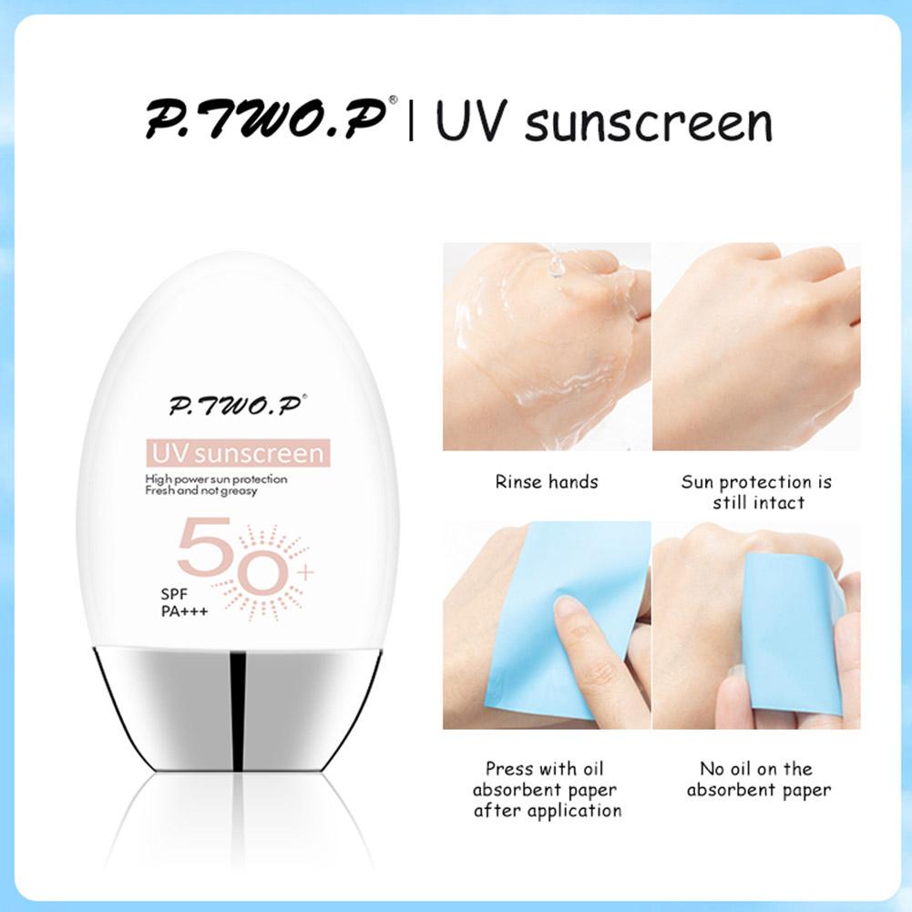 Kem Chống Nắng P.TWO.P SPF 50 PA + + + Kiểm Soát Dầu Dưỡng Ẩm Bảo Vệ Da D9X4 50ml