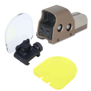 20mm Base Foldable Sight Scope Lens Screen Protector Shooting Eye Protector