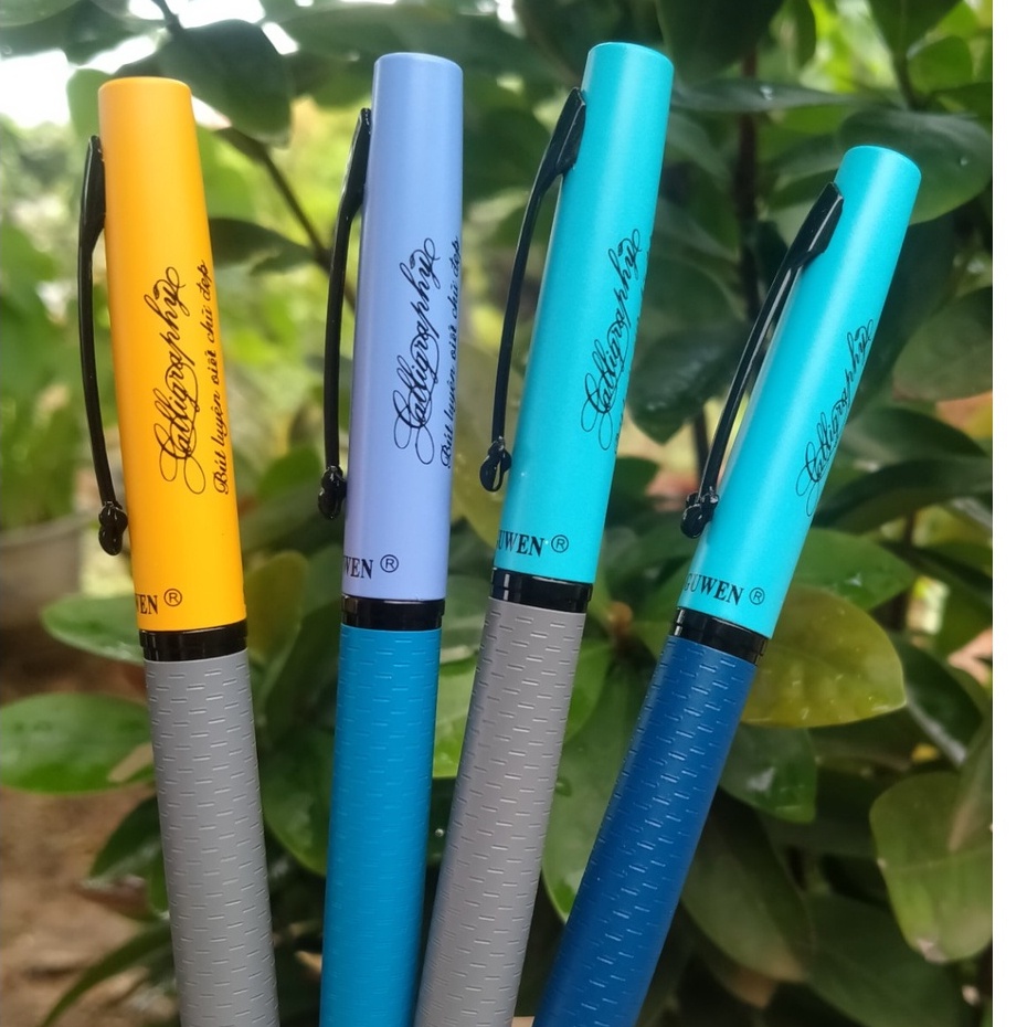 Bút Máy Ngòi Lá Tre CalligraPhy Cầu Vồng 876 Tự Tạo Thanh Đậm _LL